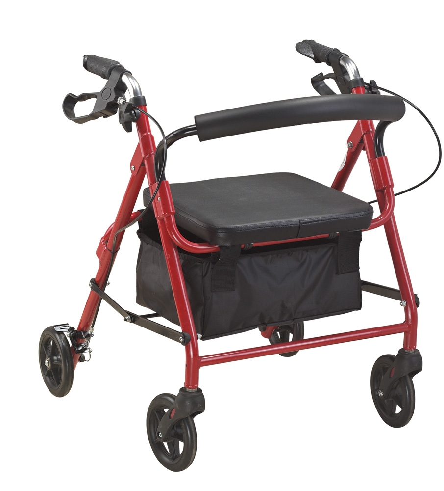 Rollator ligero y plegable para discapacitados y ancianos Alk320L Repuestos gratis Clase I Conveniente Universal OEM ODM logo