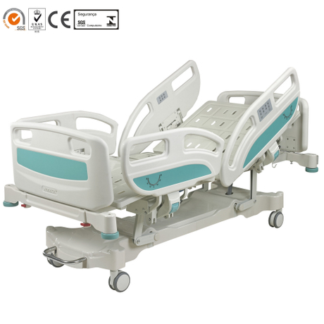 Precios de fábrica ICU 5 FUNCIONES Cama de hospital eléctrica con función de escala