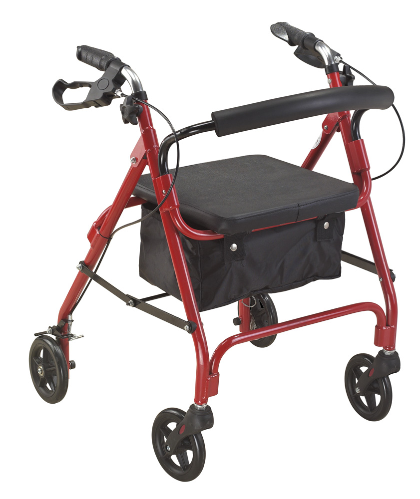 Rollator ligero y plegable para discapacitados y ancianos Alk322L Repuestos gratis Clase I Conveniente Universal OEM ODM logo