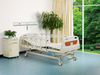 2 manivelas de alta calidad y cama de hospital manual de bajo costo