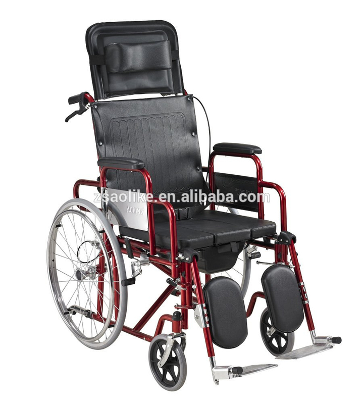 Sillón de ruedas funcional ALK601GC de la cómoda