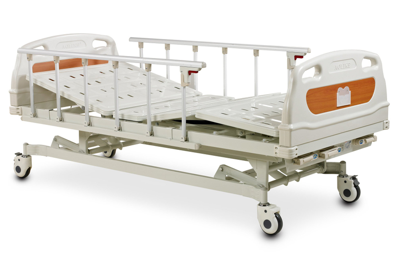 3 alta calidad inestable y cama de hospital manual barata