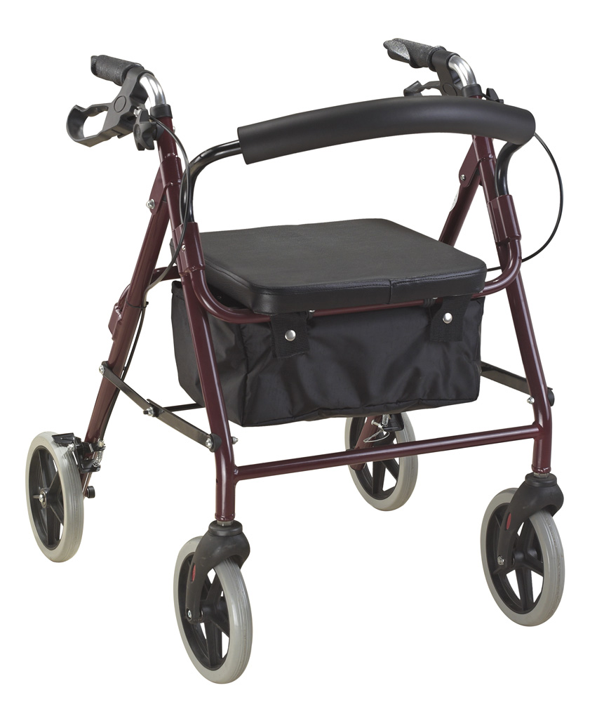 Rollator ligero y plegable para discapacitados y ancianos Alk320L Repuestos gratis Clase I Conveniente Universal OEM ODM logo