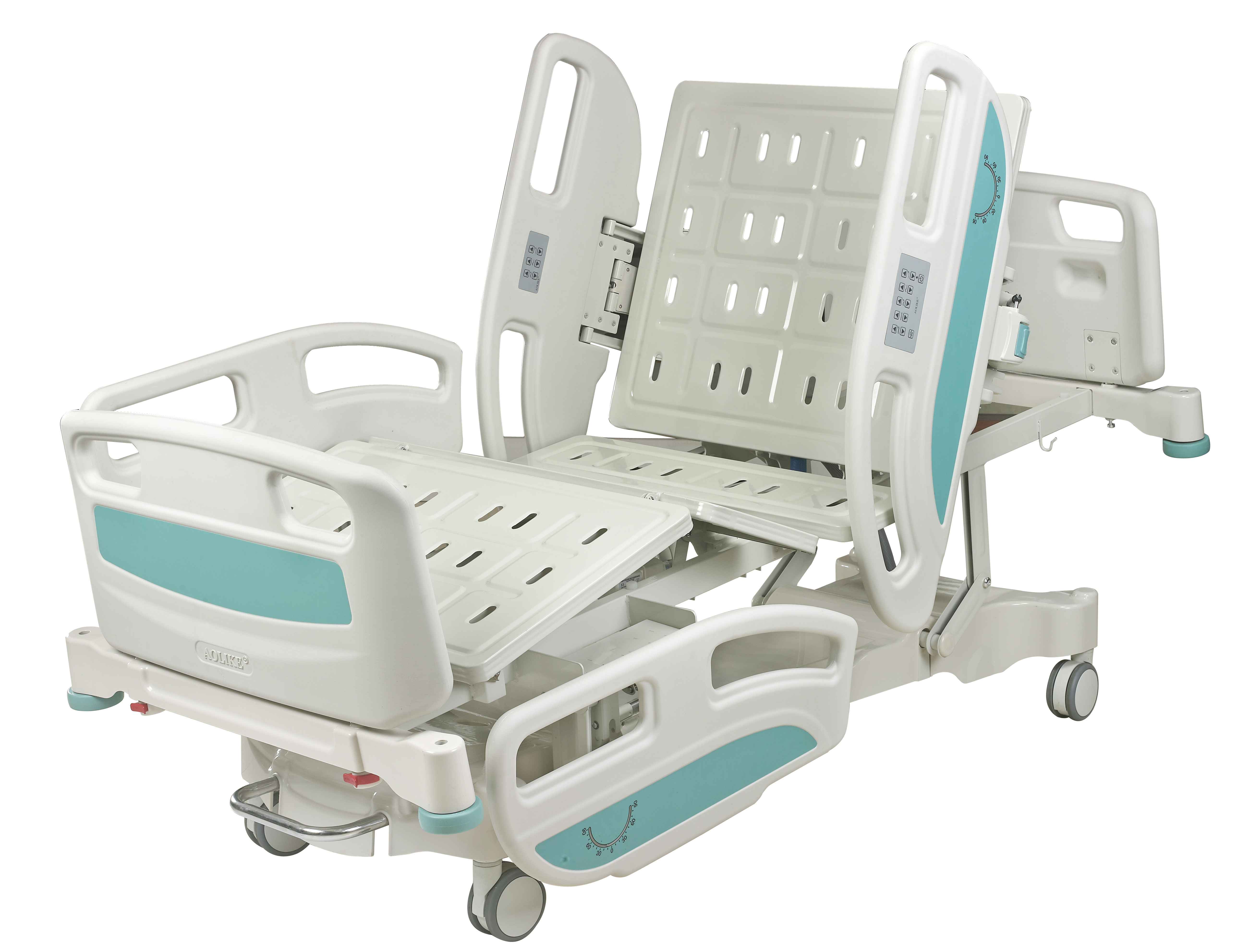AOLIKE HOSPITAL ICU 5 FUNCIONES Cama de hospital eléctrica con función de RCP