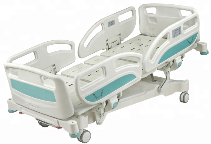 Precios de fábrica ICU 5 FUNCIONES Cama de hospital eléctrica con función de escala